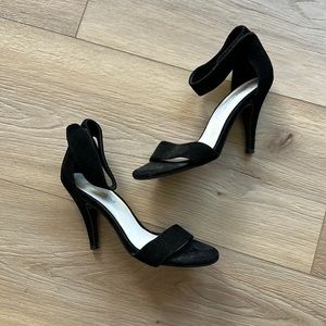 Jeffrey Campbell Suede Black Heels